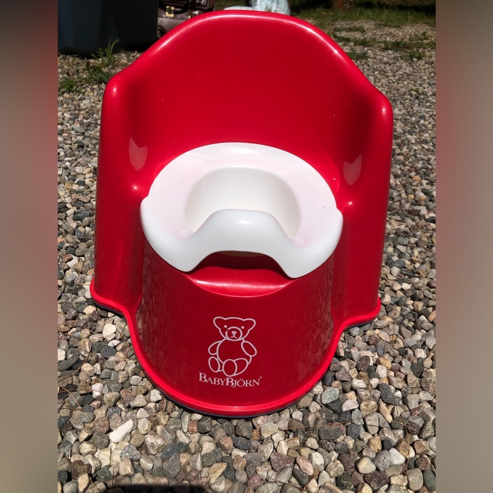 Red Potty Chair